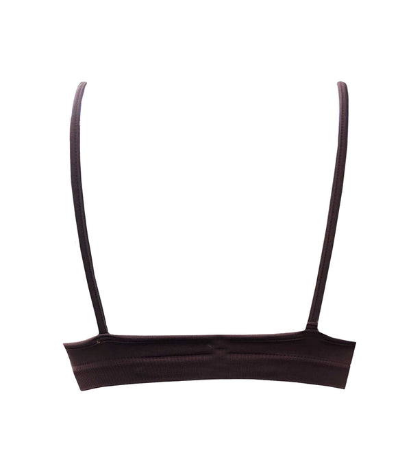 Prism LIBERATED Bikini Bra Top | Chocolate Brown