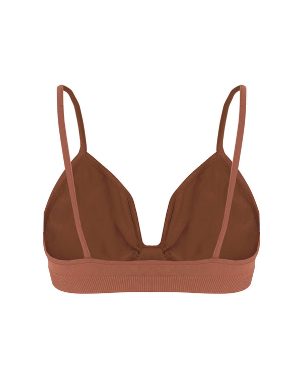 Prism LIBERATED Bikini Bra Top | Rusty Pink