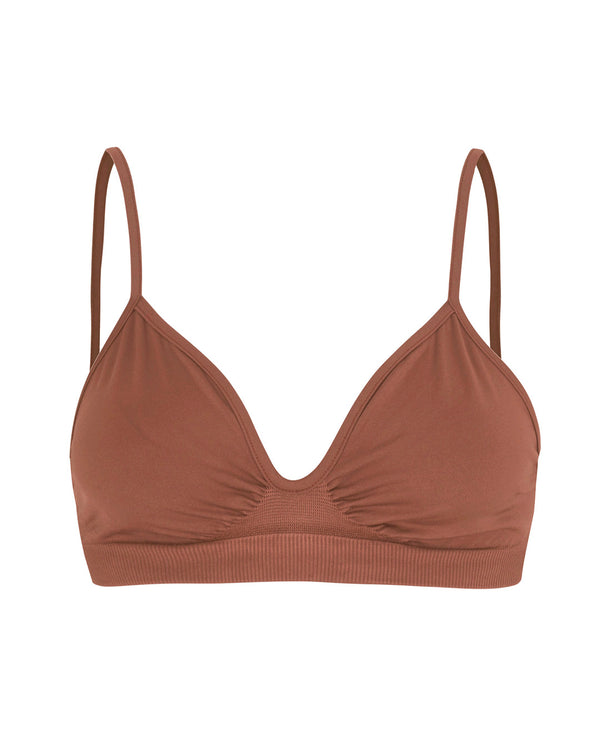 prism LIBERATED Bikini Bra Top | Rusty Pink