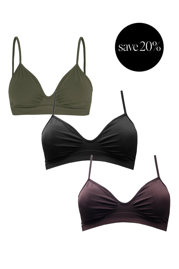 prism LIBERATED Bundle - Black / Olive / Chocolate Brown