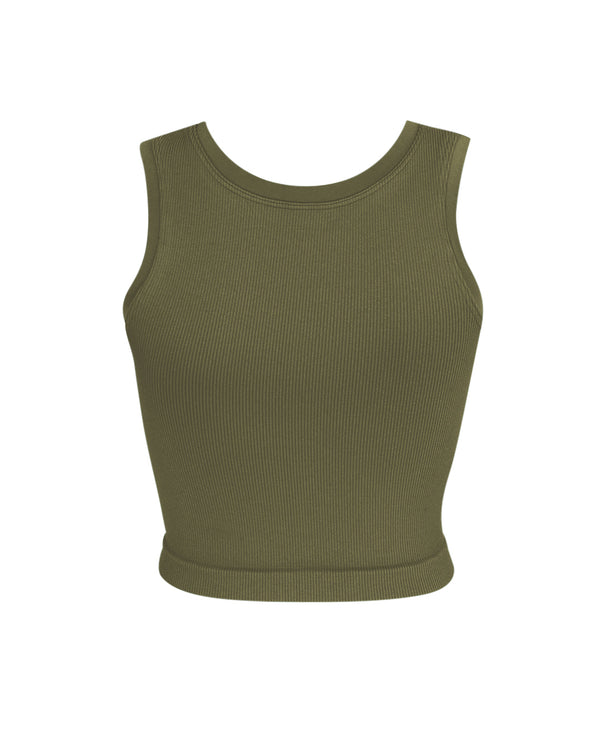 Prism LUMINOUS Ribbed Vest | Olive