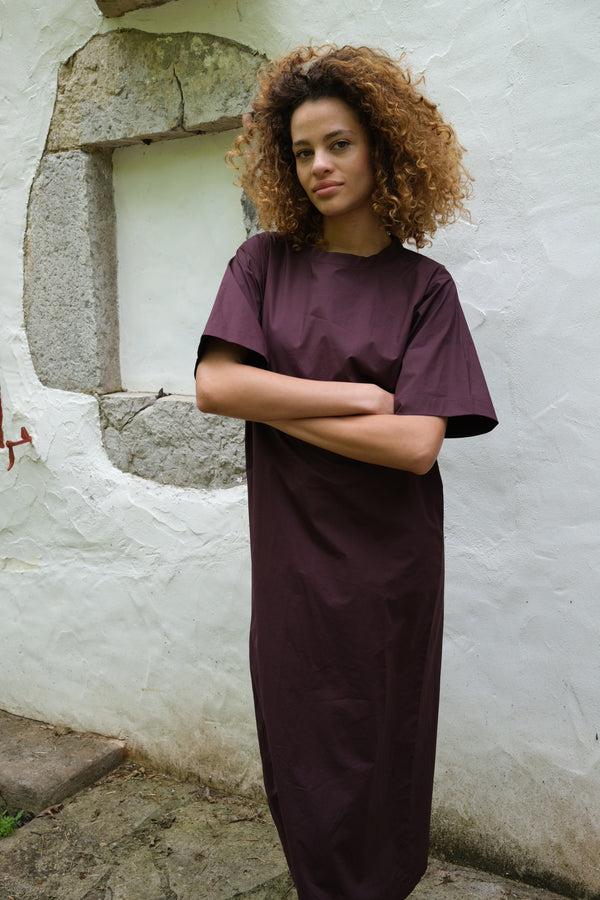 Prism MAHINA Dress | Maroon Shirting