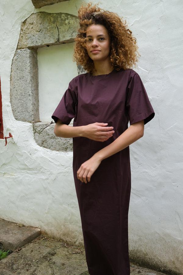 Prism MAHINA Dress | Maroon Shirting