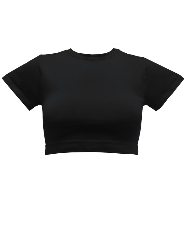 prism MINDFUL Crop Top | Black