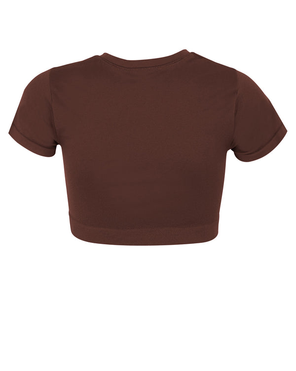 Prism MINDFUL Crop Top | Maroon