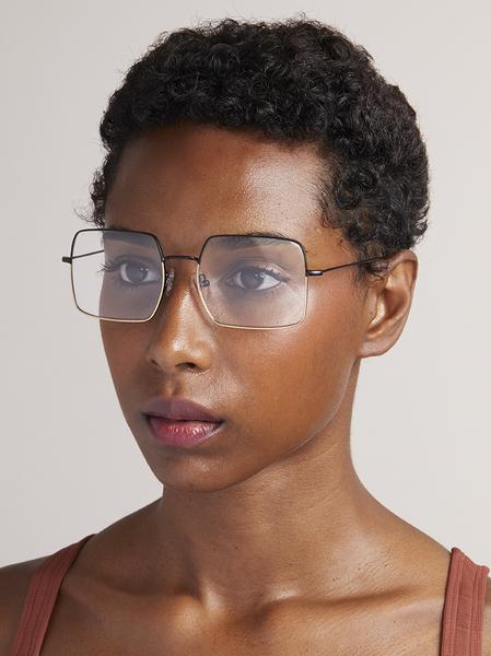 Prism MONTREAL Optical Frames | Matte Black & Gold