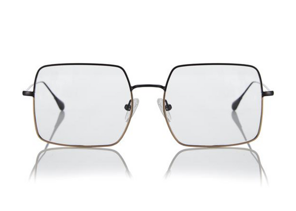 prism MONTREAL Optical Frames | Matte Black & Gold