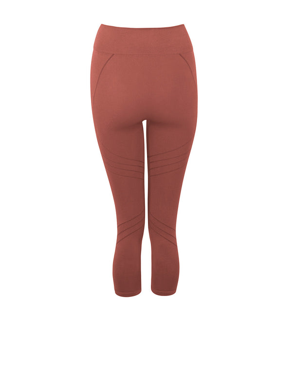 Prism MOTION 3/4 Leggings | Rusty Pink