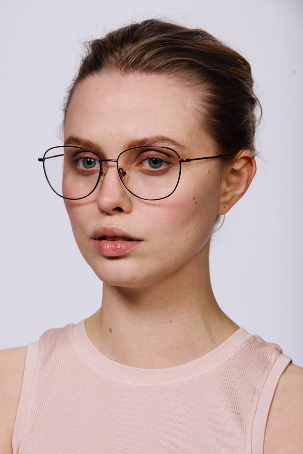 Prism NEW YORK METAL Optical Frames | Matte Black