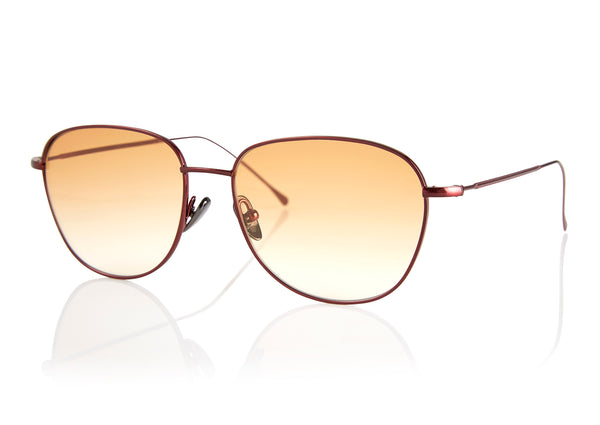 Prism NEW YORK METAL Sunglasses | Burgundy