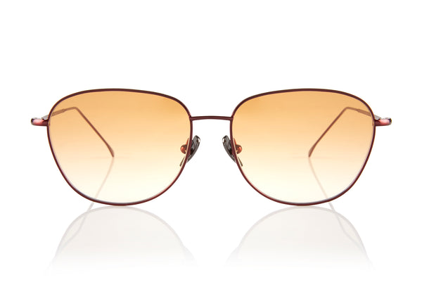 Prism NEW YORK METAL Sunglasses | Burgundy