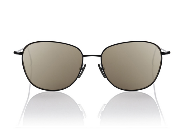 prism NEW YORK METAL Sunglasses | Matte Black