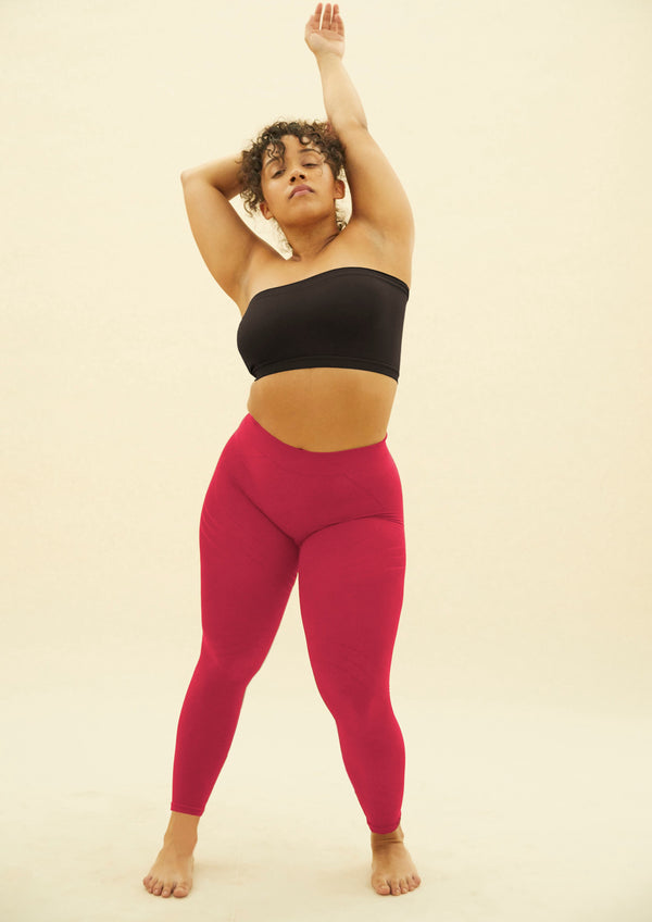 Prism NURTURING Full Length Leggings | Cerise