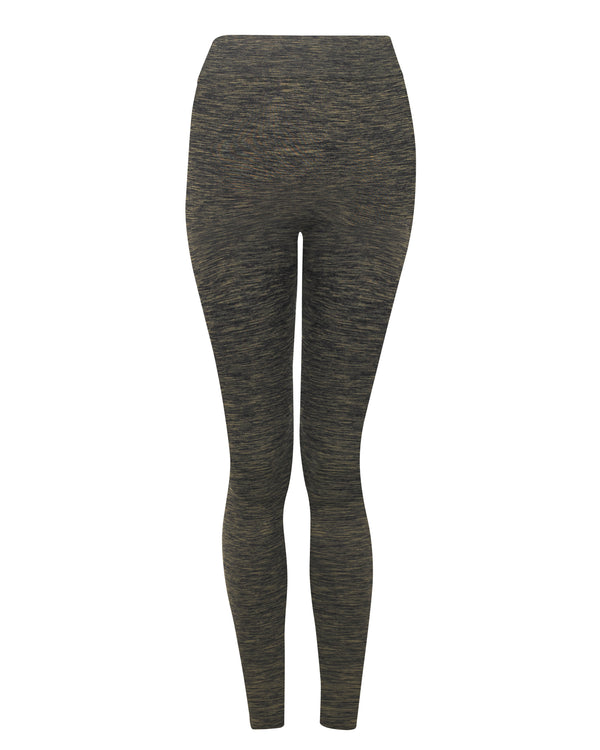 prism NURTURING Full Length Leggings | Olive Marl