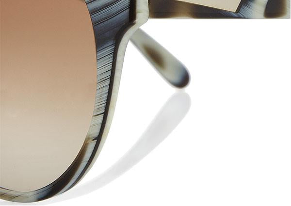 Prism PARIS Sunglasses | Zebra Horn
