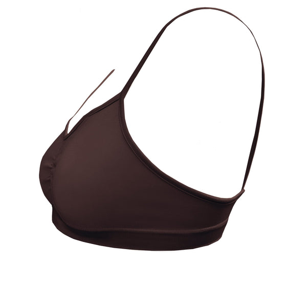 Prism POISE Bra Top | Chocolate Brown