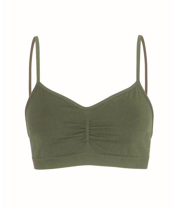 prism POISE Bra Top | Olive