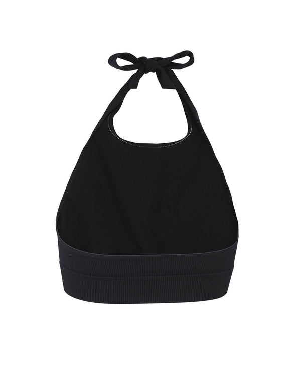 Prism REVITALISED Halterneck Top | Black