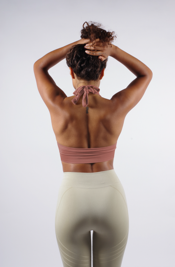 Prism REVITALISED Halterneck Top | Rusty Pink