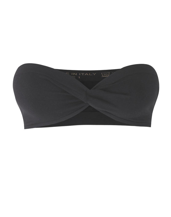 Prism ROTATE Bandeau Bikini Bra Top | Black