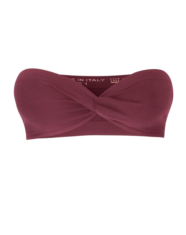 prism ROTATE Bandeau Bikini Bra Top | Cherry