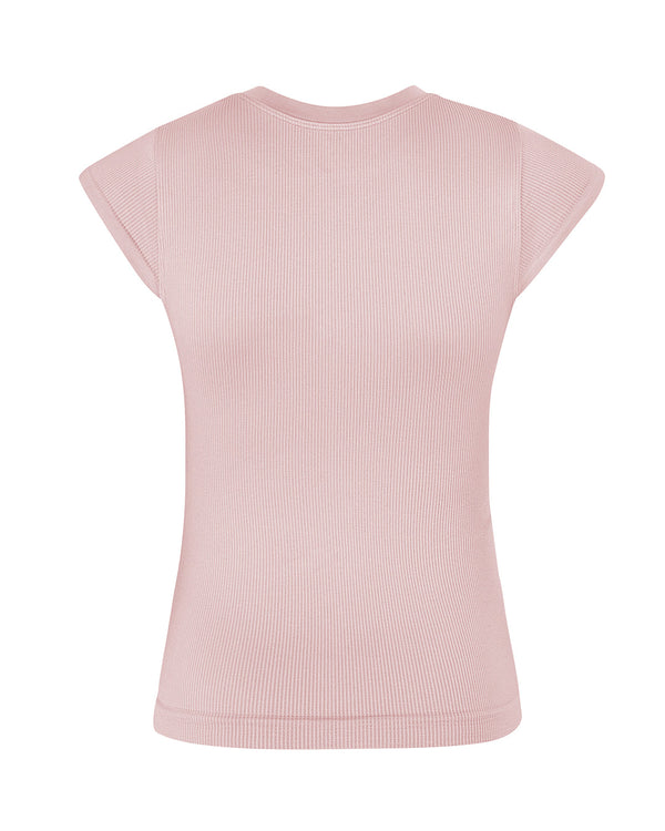Prism ROUSE Ribbed Top | Blush