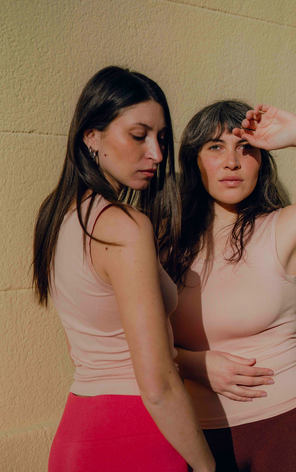 Prism SAGE Ribbed Vest | Blush