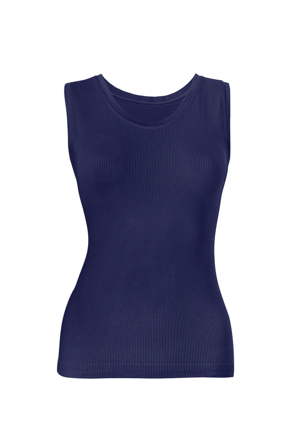 prism SAGE Ribbed Vest | Eclipse