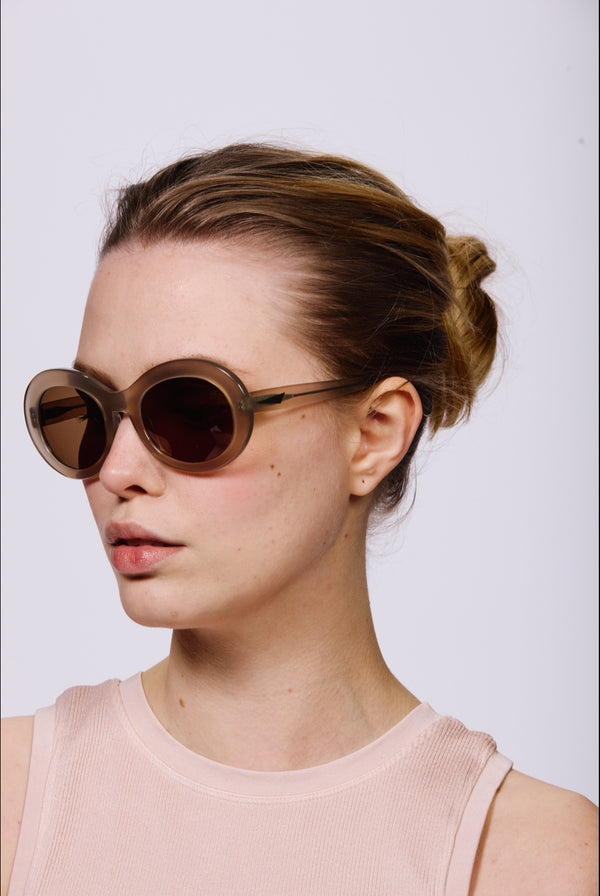 prism SAN FRANCISCO Sunglasses | Clear Taupe