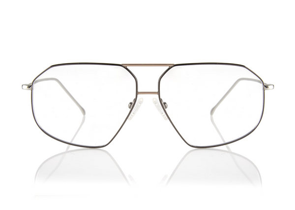 prism SANTIAGO Optical Frames | Gunmetal & Rose Gold