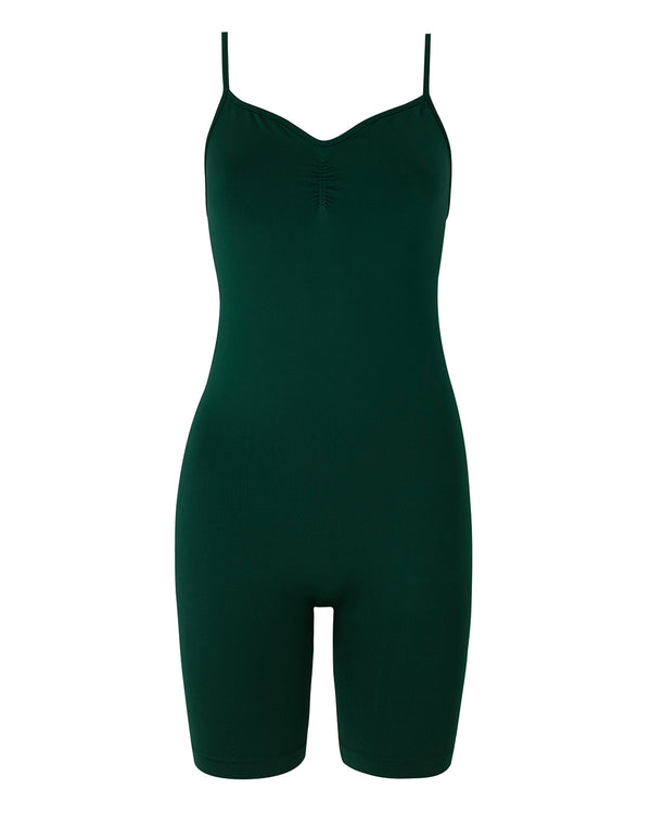 prism SPIRITED Shorts Unitard | Dark Green