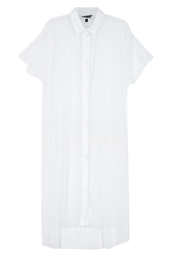 prism SURIGAO Shirt Dress | White Plisse