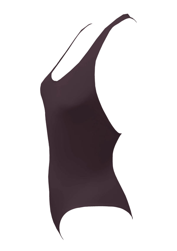 Prism ZEALOUS Body Swimsuit | Chocolate Brown