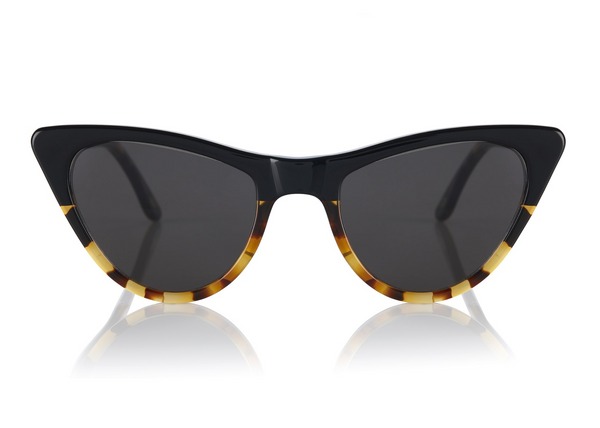 prism ST LOUIS Sunglasses | Black & Amber Tortoiseshell