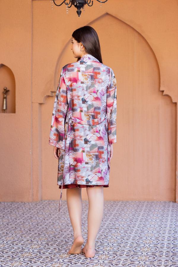 Private Lives Bridal Nightgown Set With Strapless Nighty