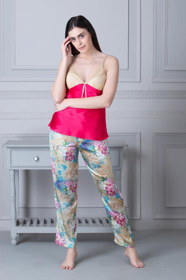 Private Lives Princess Shanaya Night Suit With Wrap