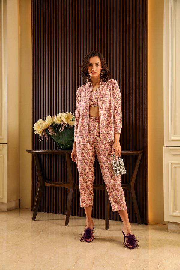 Private Lives 3 Piece Cotton Co-ord Set