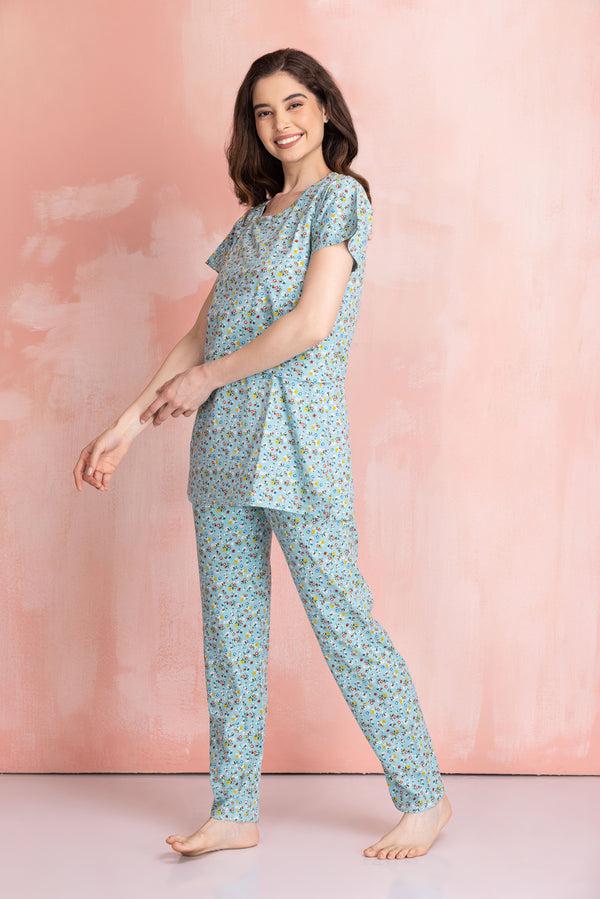 Private Lives Angel-Mom Nursing Night Suit