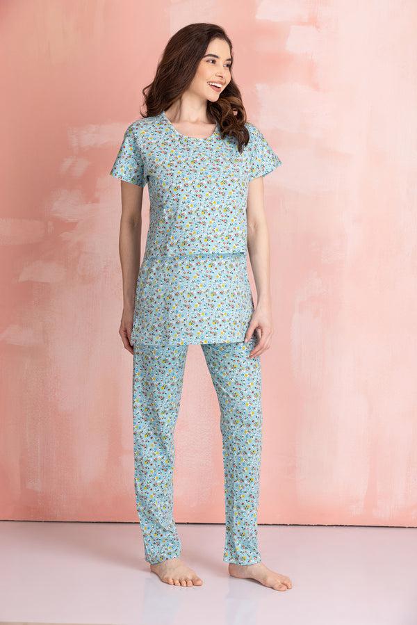 Private Lives Angel-Mom Nursing Night Suit