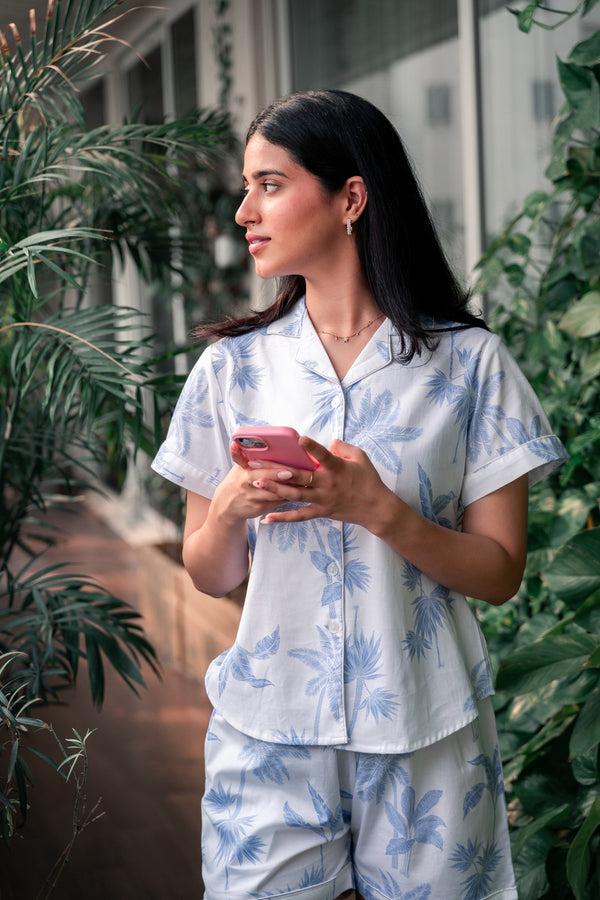 private lives Beachy Cotton shorts set