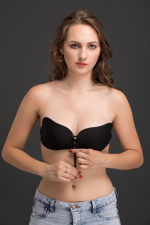 private lives Black Push-Up Bra