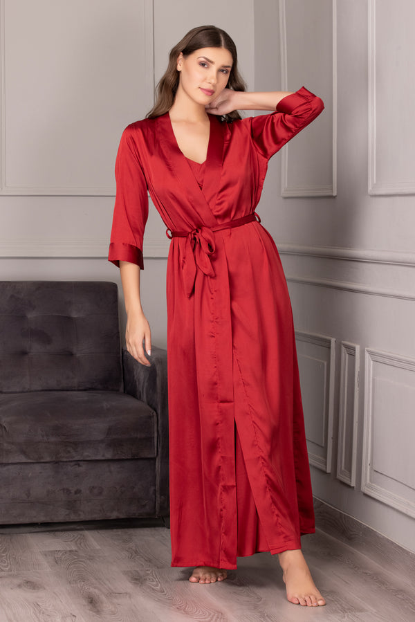 Private Lives Bridal Satin Sleep Set