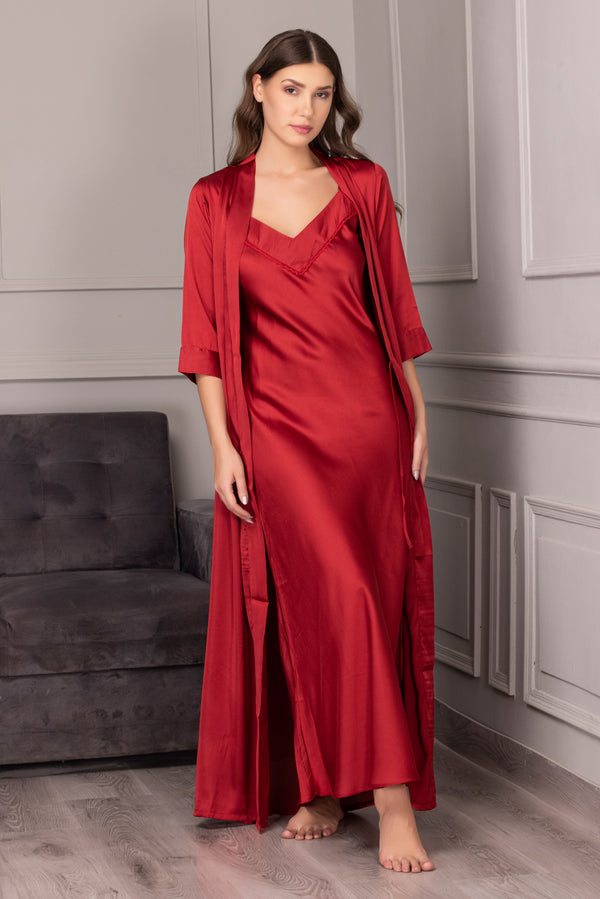 private lives Bridal Satin Sleep set