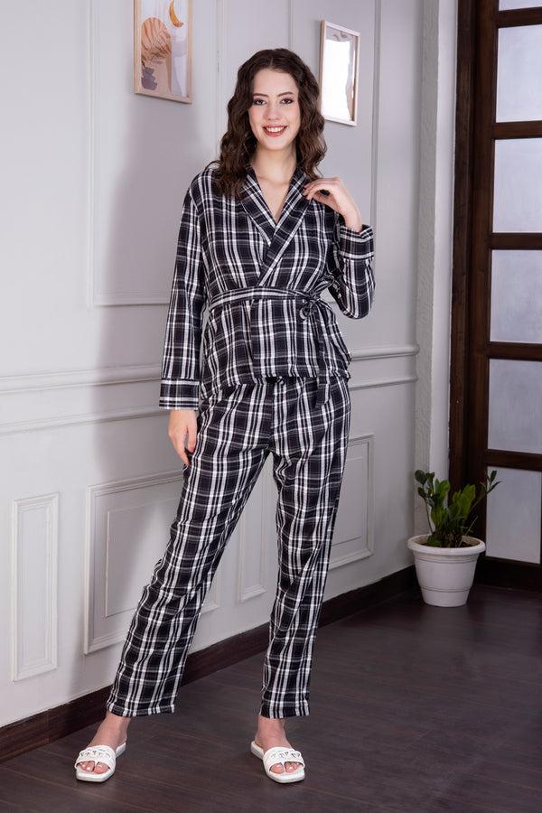 private lives Co-ord set in check