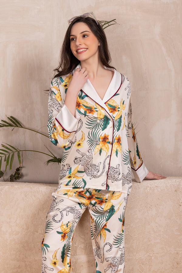 Private Lives Co-ord Set In Jungle Print