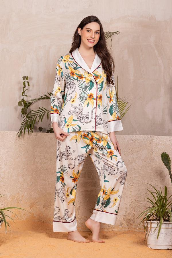 Private Lives Co-ord Set In Jungle Print