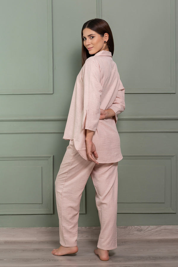 Private Lives Co-ord Set In Linen