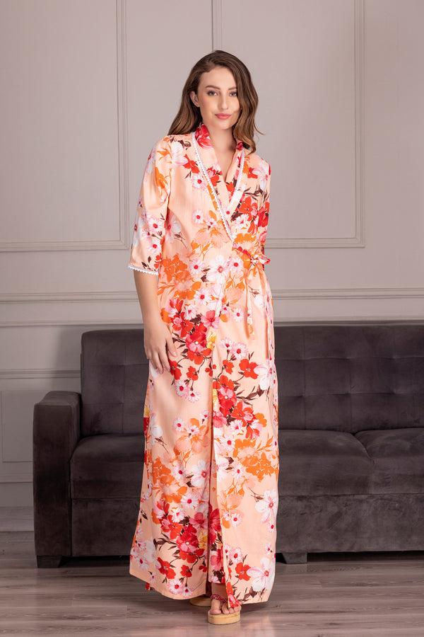 Private Lives Cotton Nighty & Robe