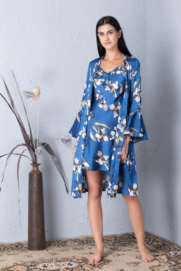 private lives Digital print Nightgown set