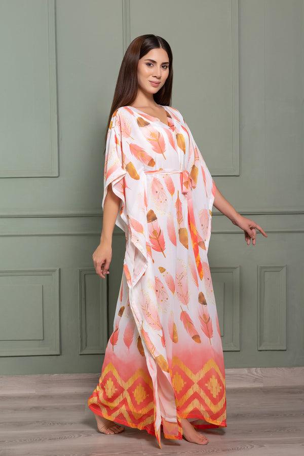 Private Lives Double Chiffon Kaftan